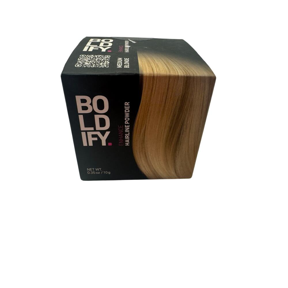 BOLDIFY Root Touch Up Enhance Hairline Powder Medium Blonde Size 0.35 Oz /10g